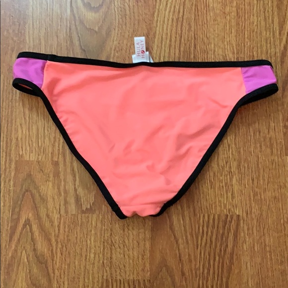 Hula Honey Color Block Bikini Bottoms - Picture 2 of 5